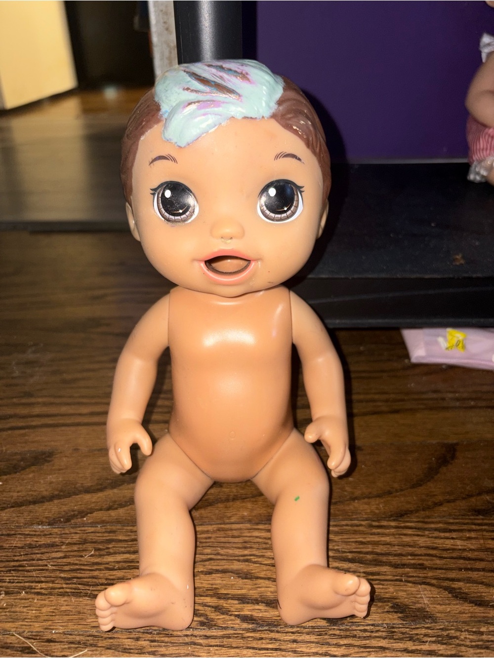 Baby Alive Snackin Luke Brunette